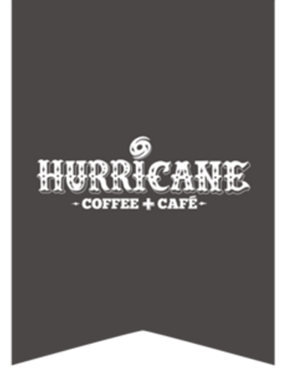 Hurricane coffee cafe Logo