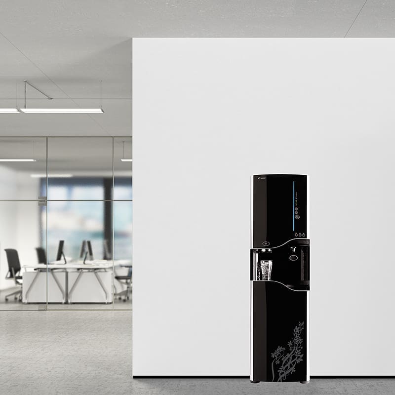 WS12000 Bottleless Water Cooler in office hallway Water Cooler in office hallway